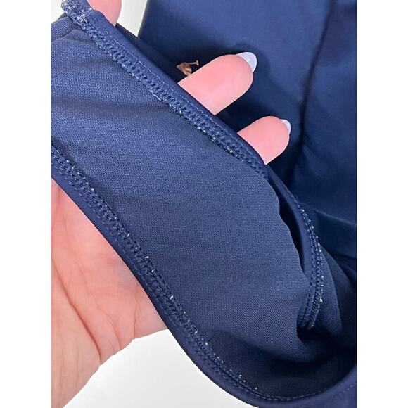 Polo Ralph Lauren Colorful All Over Pony One Piece Swimsuit Navy Girls Size 16 - Picture 4 of 8